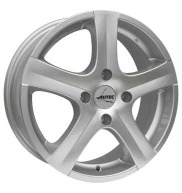 pneumatiky - 6x15 4x108 ET25 Autec Nordic silber brilliantsilber-lackiert propojovac kabely Rfky / Alu Offroad Zimn 17.5 