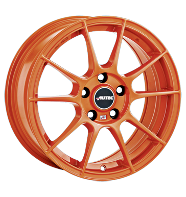 pneumatiky - 7x16 5x100 ET40 Autec Wizard orange racing orange Oldtimer dly Rfky / Alu Chafers: Nkladn / podvalnk truck zimn pneumatiky