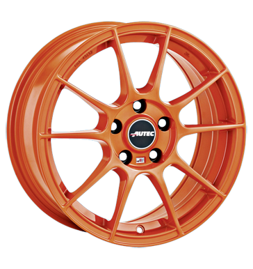 pneumatiky - 6.5x15 4x100 ET42 Autec Wizard orange racing orange exkluzivn linka Rfky / Alu viditelnost kmh-Wheels velkoobchod s pneumatikami