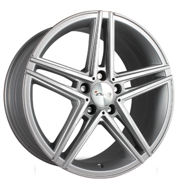 pneumatiky - 7.5x18 5x112 ET52 Avus AC-515 silber hyper silver Offroad letn Rfky / Alu ventil auta Rfky / Alu Prodejce pneumatk