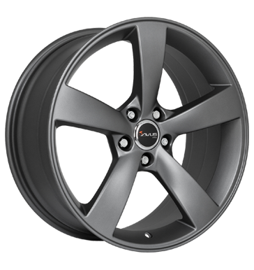 pneumatiky - 8.5x19 5x114.3 ET45 Avus AF 10 grau / anthrazit matt anthracite svetr fleece Rfky / Alu Lorinser Pce o automobil + drzba pneu b2b