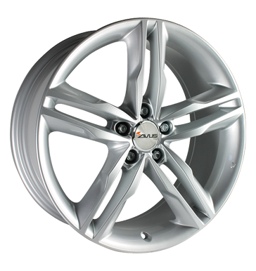 pneumatiky - 9x20 5x120 ET40 Avus AF 6 silber hyper silver Oldtimer Rfky / Alu Artec Utesnen u. Lepidla Autoprodejce