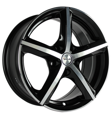 pneumatiky - 7x16 5x114.3 ET40 Avus AF 8 schwarz black polished Sdrad Rfky / Alu Chafers: Nkladn / podvalnk Motorsport trziste