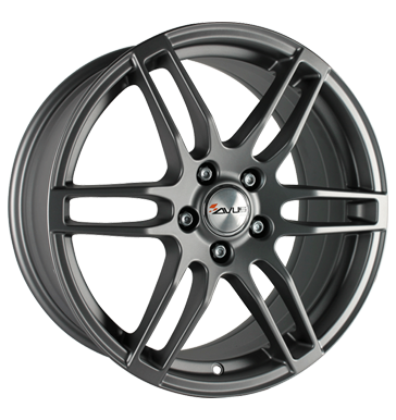 pneumatiky - 8.5x19 5x112 ET30 Avus AF 9 grau / anthrazit matt anthracite Polo tricka Rfky / Alu Ronal Wheelworld pneu