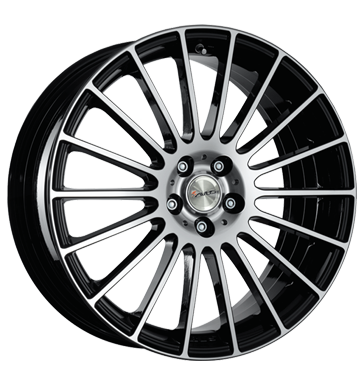 pneumatiky - 8x18 5x112 ET35 Avus AC-M03 schwarz black polished Offroad cel rok Rfky / Alu Ostatn (dvoukolk, vozk, mal -, ..) Alcar pneu