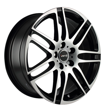 pneumatiky - 8x18 5x114.3 ET40 Avus AC-M04 schwarz black polished spoiler Rfky / Alu renault Sportluftfilter pneu