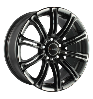 pneumatiky - 8x18 5x120 ET34 Avus AC-MB1 mehrfarbig Bicolor anthracite/black MIGLIA Rfky / Alu EMOTION charakteristiky b2b pneu