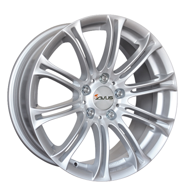 pneumatiky - 8.5x19 5x120 ET15 Avus AC-MB1 silber hyper silver mastek Rfky / Alu Quad STIL AUTO Autodlna