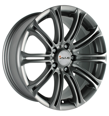 pneumatiky - 8.5x18 5x120 ET37 Avus AC-MB1 grau / anthrazit matt anthracite Lehk nkladn auto lto od 17,5 