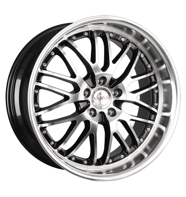 pneumatiky - 9.5x19 5x120 ET40 Axxion Bellagio schwarz schwarz hochglanz poliert Wheelworld Rfky / Alu Proline Kola Keskin pneumatiky