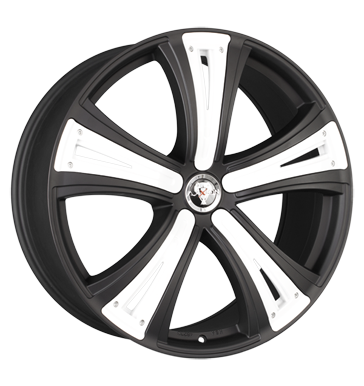 pneumatiky - 9.5x22 5x130 ET55 Axxion Diva schwarz schwarz matt deko sport weiY Mutec Rfky / Alu ventil auta Motorsport pneu b2b