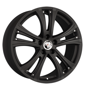 pneumatiky - 8.5x19 5x114.3 ET40 Axxion Diva schwarz schwarz matt motocykl Cross Rfky / Alu Konzole + drzk odpadn olej pneus