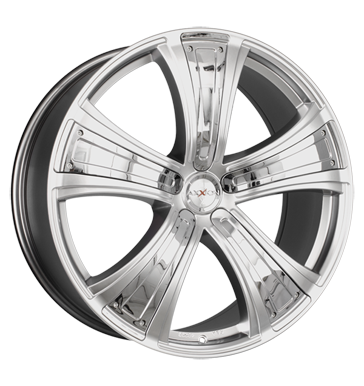 pneumatiky - 9.5x22 5x112 ET55 Axxion Diva chrom chromsilber deko elegance chrom Offroad cel rok od 17,5 