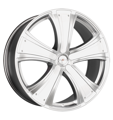 pneumatiky - 8.5x19 5x112 ET40 Axxion Diva chrom chromsilber deko elegance weiY vstrazn trojhelnky Rfky / Alu Offroad Zimn 17.5 