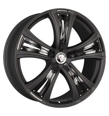 pneumatiky - 8.5x19 5x114.3 ET40 Axxion Diva schwarz schwarz matt deko sport schwarz Zimn kompletn kola (ocel) Rfky / Alu moped ABSENCE Predaj pneumatk