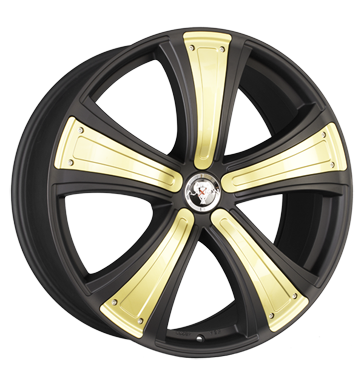 pneumatiky - 8x18 5x120 ET45 Axxion Diva schwarz schwarz matt deko elegance gold Kondenztory + Equalizer Rfky / Alu Inspekcn balky + stavebnice zrcadlo design pneu