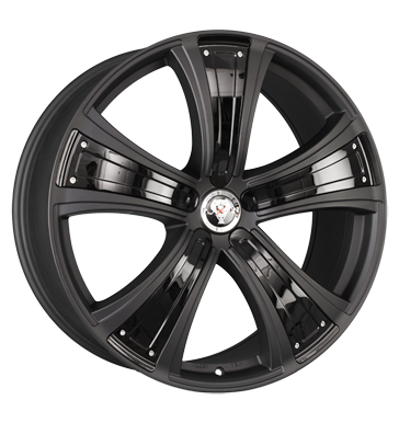pneumatiky - 8x18 5x120 ET45 Axxion Diva schwarz schwarz matt deko elegance schwarz charakteristiky Rfky / Alu Artec kozel pneu