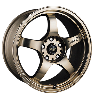 pneumatiky - 8x18 4x100 ET38 Barracuda Cuda GT4 bronze bronze GS-Wheels Rfky / Alu Tube: Kolo vfuk Autodlna