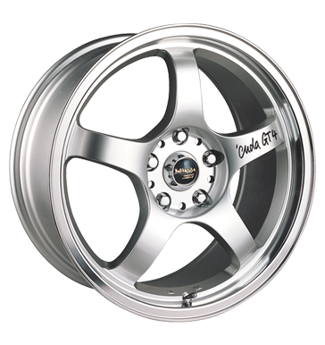 pneumatiky - 8x18 4x114.3 ET38 Barracuda Cuda GT4 silber full-polish Lorinser Rfky / Alu elektrick spotrebice Samolepka + filmy trhovisko