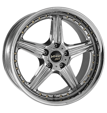 pneumatiky - 7x17 5x98 ET42 Barracuda Epos chrom real chrom Sportovn vfuky Rfky / Alu Alutec Motocykl Navigace a cestovn pneu