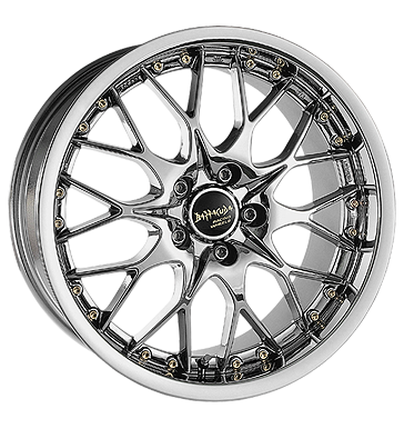 pneumatiky - 7x17 5x108 ET38 Barracuda Indy chrom real chrom INDIVIDUAL Rfky / Alu UNION Diablo pneu