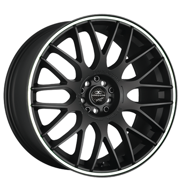 pneumatiky - 8.5x19 5x110 ET18 Barracuda Karizzma weiss PureSports / Color Trim weiss trkolka Part Rfky / Alu Truck lto od 17,5 