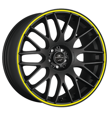pneumatiky - 8x18 5x112 ET45 Barracuda Karizzma gelb PureSports / Color Trim gelb prumyslov pneumatiky Rfky / Alu kalhoty cel rok trziste