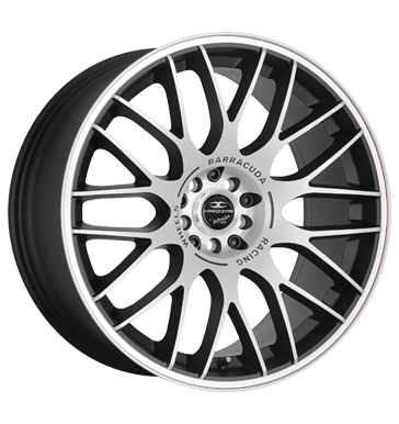 pneumatiky - 8.5x19 5x110 ET33 Barracuda Karizzma weiss Mattblack-Polished / Color Trim weiss Diablo Rfky / Alu Kondenztory + Equalizer csti tela trziste