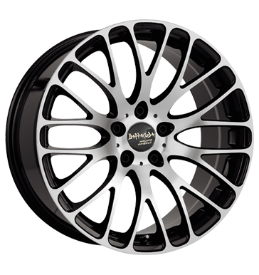 pneumatiky - 10x22 5x130 ET42 Barracuda Monza schwarz highgloss black polished Inspekcn balky + stavebnice Rfky / Alu kolobezka zvodn Sdrad trhovisko