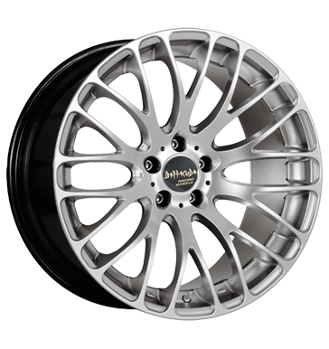 pneumatiky - 9x19 5x112 ET45 Barracuda Monza silber silver pce o pneumatiky Rfky / Alu rukavice Diablo pneu