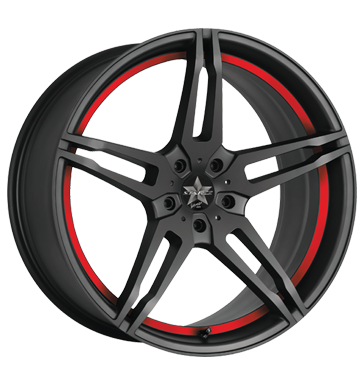 pneumatiky - 8x18 5x112 ET40 Barracuda Starzz rot PureSports / undercut Color Trim rot Provozn + Montzn nvod Rfky / Alu Zvedac pomucky + dolaru Magnetto KOLA Autoprodejce