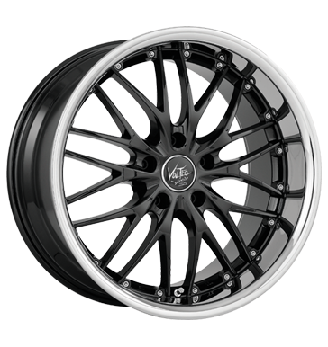 pneumatiky - 8x18 5x100 ET32 Barracuda Voltec T6 schwarz Highgloss black inox lip Bastler- + vadn rdia Rfky / Alu provozn zarzen nosic kol Autoprodejce