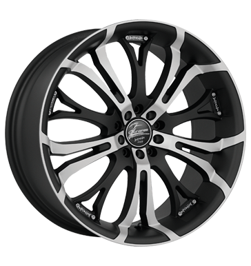 pneumatiky - 8x19 5x114.3 ET40 Barracuda Tzunamee schwarz mattblack-polished motocykl ventil Rfky / Alu motocykl Speciln dly pro auta pneumatiky