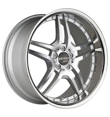 pneumatiky - 10x22 5x112 ET40 Barracuda Vegas silber bright silver polished randpoliert exkluzivn linka Rfky / Alu Offroad Wintergreen rfky pneu