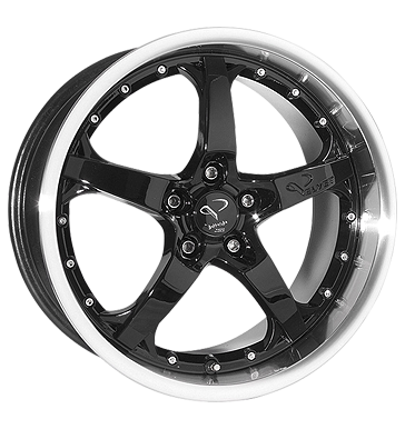 pneumatiky - 8.5x19 5x114.3 ET40 Barracuda Velvet schwarz highgloss black randpoliert ABSENCE Rfky / Alu Interir / pylov filtr AUDI Velkoobchod