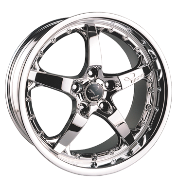 pneumatiky - 9.5x19 5x110 ET35 Barracuda Velvet chrom real chrom Lehk nkladn auto Winter od 17,5 