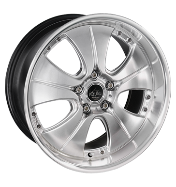 pneumatiky - 8.5x19 5x110 ET32 Barracuda Voltec T5 silber silber hochglanz recnk Rfky / Alu kmh-Wheels G-KOLO velkoobchod s pneumatikami