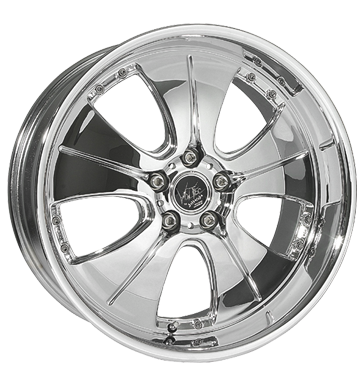 pneumatiky - 8x18 5x100 ET32 Barracuda Voltec T5 chrom real chrom Truck Winter od 17,5 