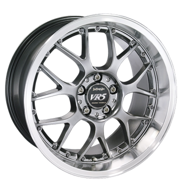 pneumatiky - 8.5x18 5x120 ET43 Barracuda VR5 schwarz hyper black silver randpoliert brzdov dly Rfky / Alu myt oken auta v zime disky