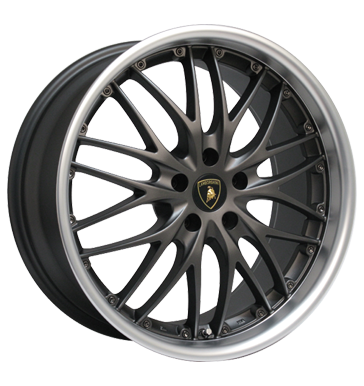 pneumatiky - 9x18 5x112 ET35 Barracuda Voltec T6 grau / anthrazit gun-metal matt-polished Motorsport Rfky / Alu nemrznouc smes baterie Hlinkov disky