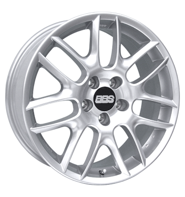 pneumatiky - 7.5x17 5x100 ET38 BBS CV silber brilliantsilber Vyloucen Rfky / Alu interir Wheelworld pneu