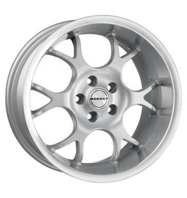 pneumatiky - 8.5x17 5x112 ET35 Borbet BS silber kristallsilber hornpol. Irmscher Rfky / Alu Offroad letn GMP Italia pneumatiky