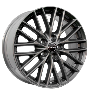 pneumatiky - 7.5x17 5x114.3 ET50 Borbet BS5 grau / anthrazit metal grey Sportovn vfuky Rfky / Alu Pouzdra & schovna Alessio pneus