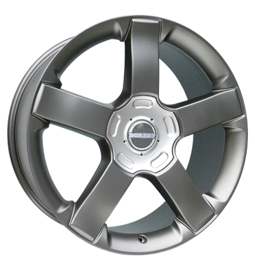 pneumatiky - 10x22 5x108 ET35 Borbet BSU grau / anthrazit mistral anthracite matt Offroad Zimn 17.5 