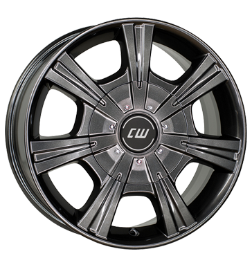 pneumatiky - 7.5x17 5x118 ET64 Borbet CH grau / anthrazit mistral anthracite glossy VOLKSWAGEN Rfky / Alu ALLESIO Csti Mini & Pocket Bike pneu b2b