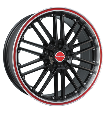 pneumatiky - 8x18 5x112 ET50 Borbet CW2 schwarz black redline Felgenschlsser Rfky / Alu Auto-Tuning + styling Momo pneu