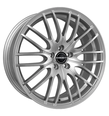 pneumatiky - 7.5x19 5x108 ET45 Borbet CW4 silber sterling silver speciln nstroj Rfky / Alu Cel rok vuz moped pneumatiky