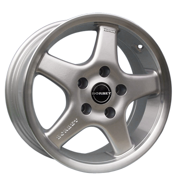 pneumatiky - 8x17 5x98 ET35 Borbet E silber silber Horn poliert Delta 4x4 Rfky / Alu Offroad cel rok od 17,5 