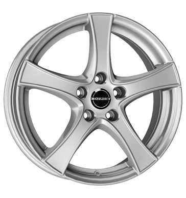 pneumatiky - 7.5x18 5x112 ET44 Borbet F2 silber brillant silver MB-DESIGN Rfky / Alu Csti RV + Caravan moped Velkoobchod