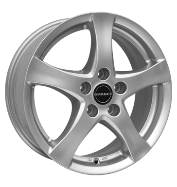 pneumatiky - 7x17 5x112 ET48 Borbet F silber brillant silver Offroad Zimn 17.5 